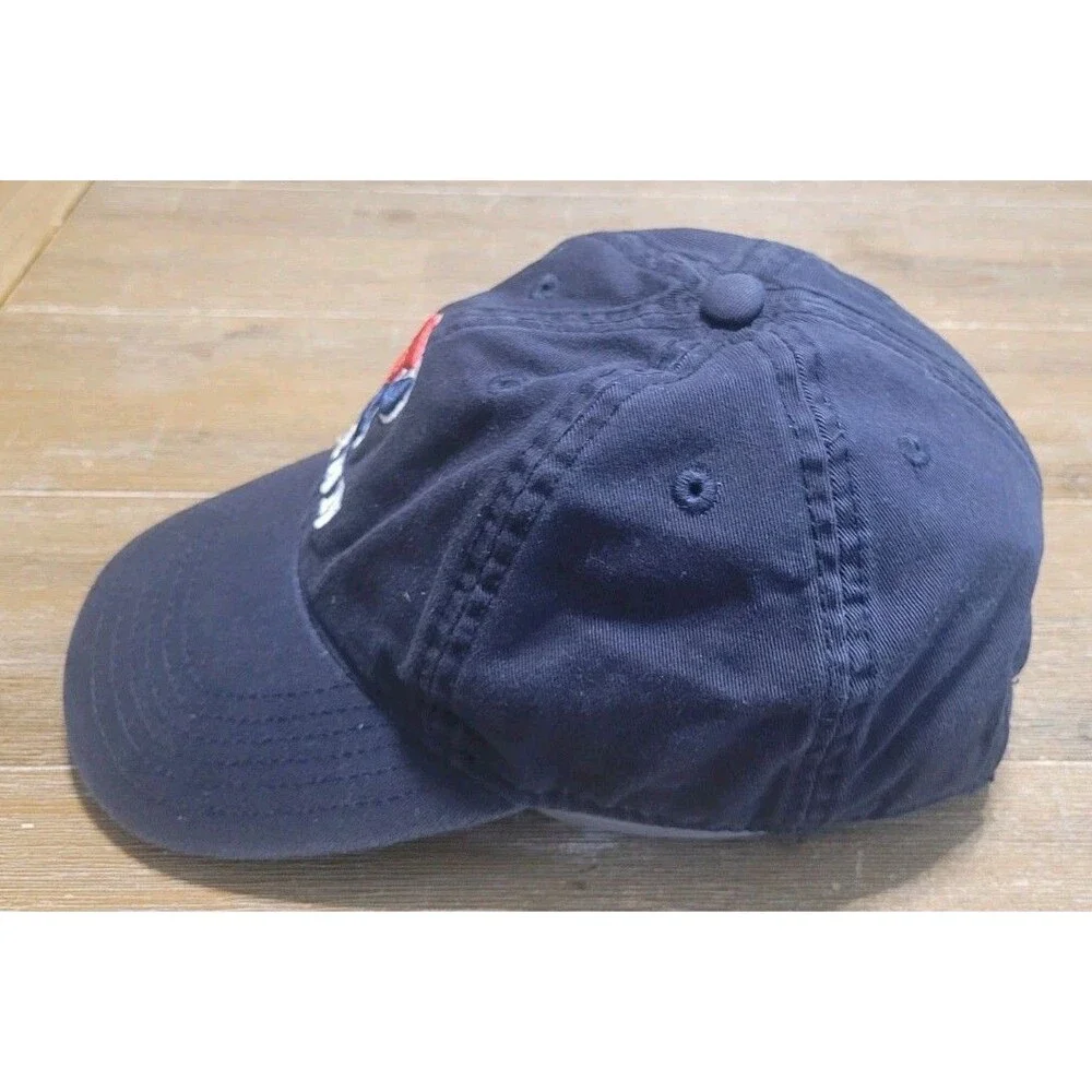 Pennsylvania Quakers Youth Primary Logo Adj Hat Navy Blue Legacy Brand Cap